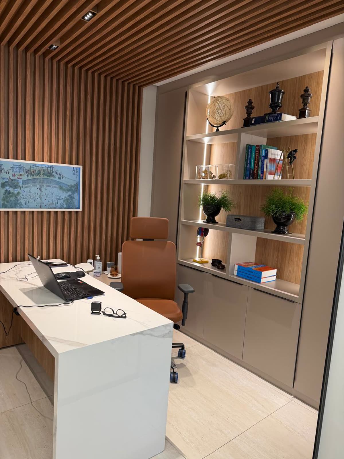 Sala de atendimento do Dr. Fernando Leone